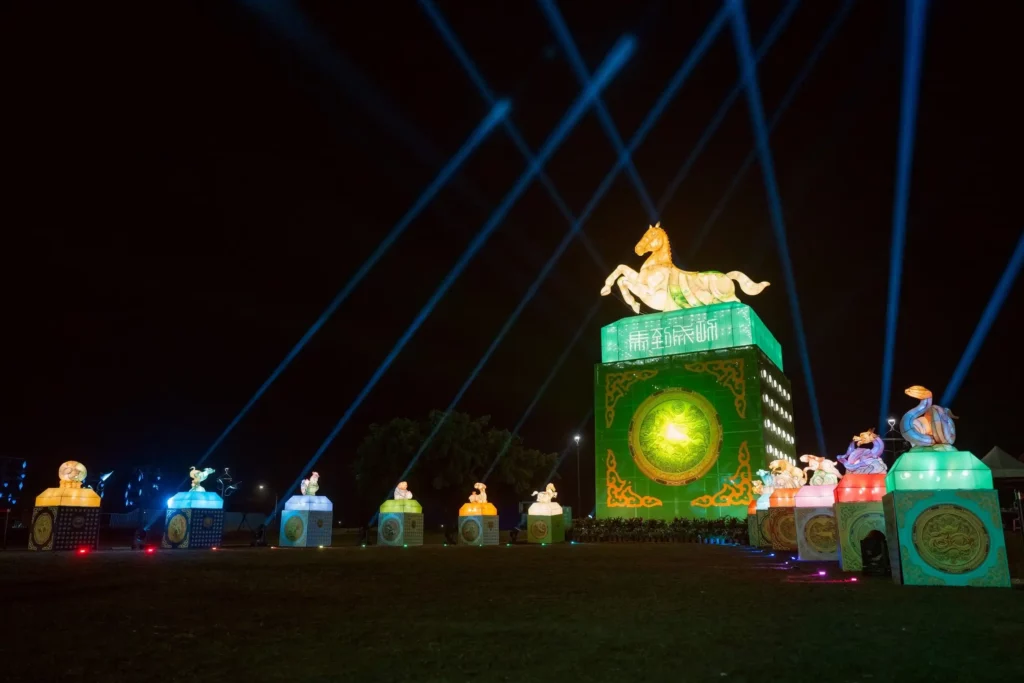 光舞樂園點亮金城夜空  2026金門元宵燈會圓滿落幕